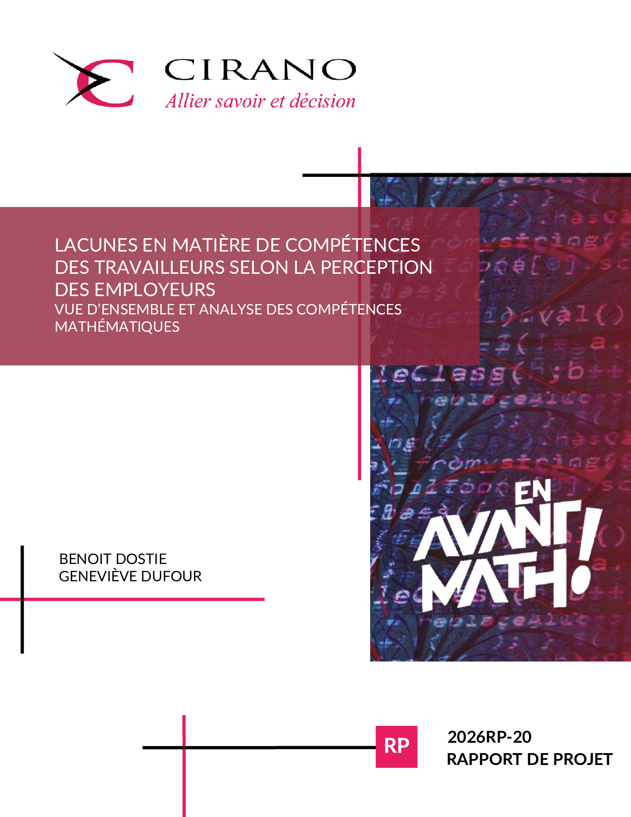 Lacunes en matière de compétences des travailleurs selon la perception des employeurs