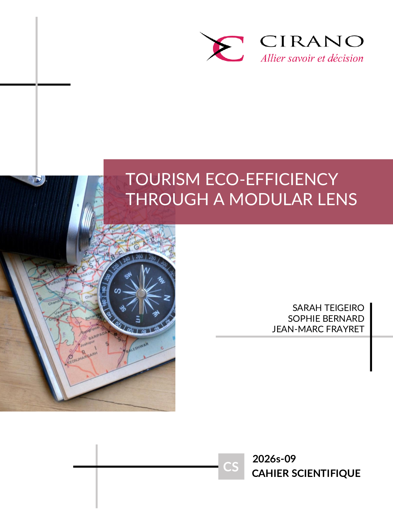 Tourism Eco-Efficiency Through a Modular Lens
